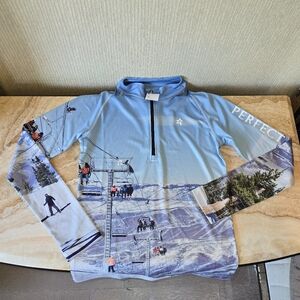 💥 Perfect Moment Dede Johnson Thermal Top Perfect Moment Half Zip Base Layer